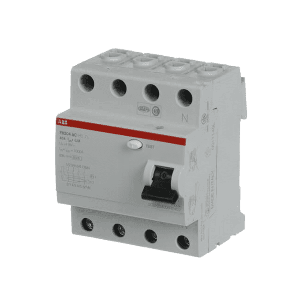 2CSF204006R2400 - Cầu dao chống dòng rò RCCB 4P 40A 100mA FH204 AC-40/0,1