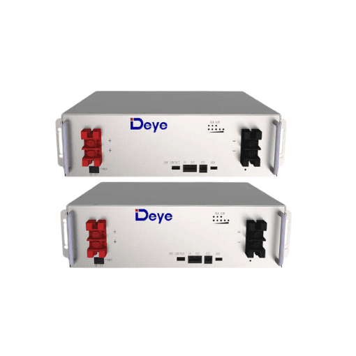 Pin lưu trữ lithium DEYE 51.2V 100AH, sử dụng cho hệ thống điện năng lượng mặt trời